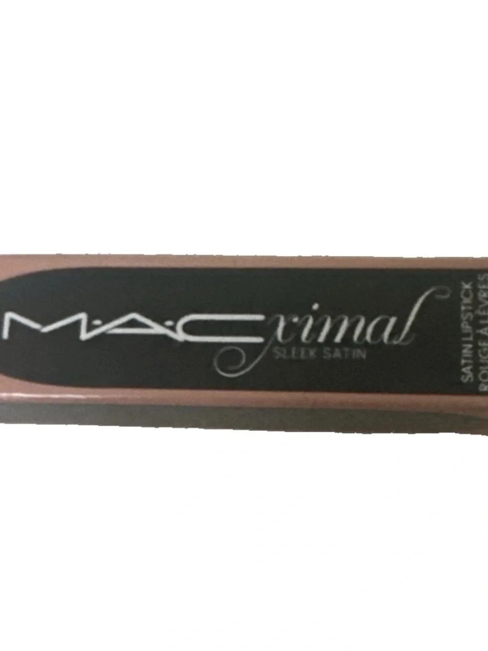 MAC MACXIMAL #837 PEACHSTOCK ~ Sleek Satin Lipstick Full Size 0.12oz/3.5g NEW